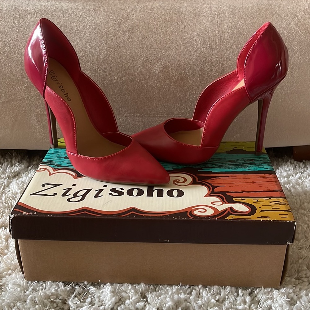 Red High Heels Zigi Soho Shoes | Zigi Soho Red Heels |